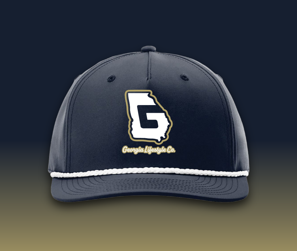 Navy/White/Gold