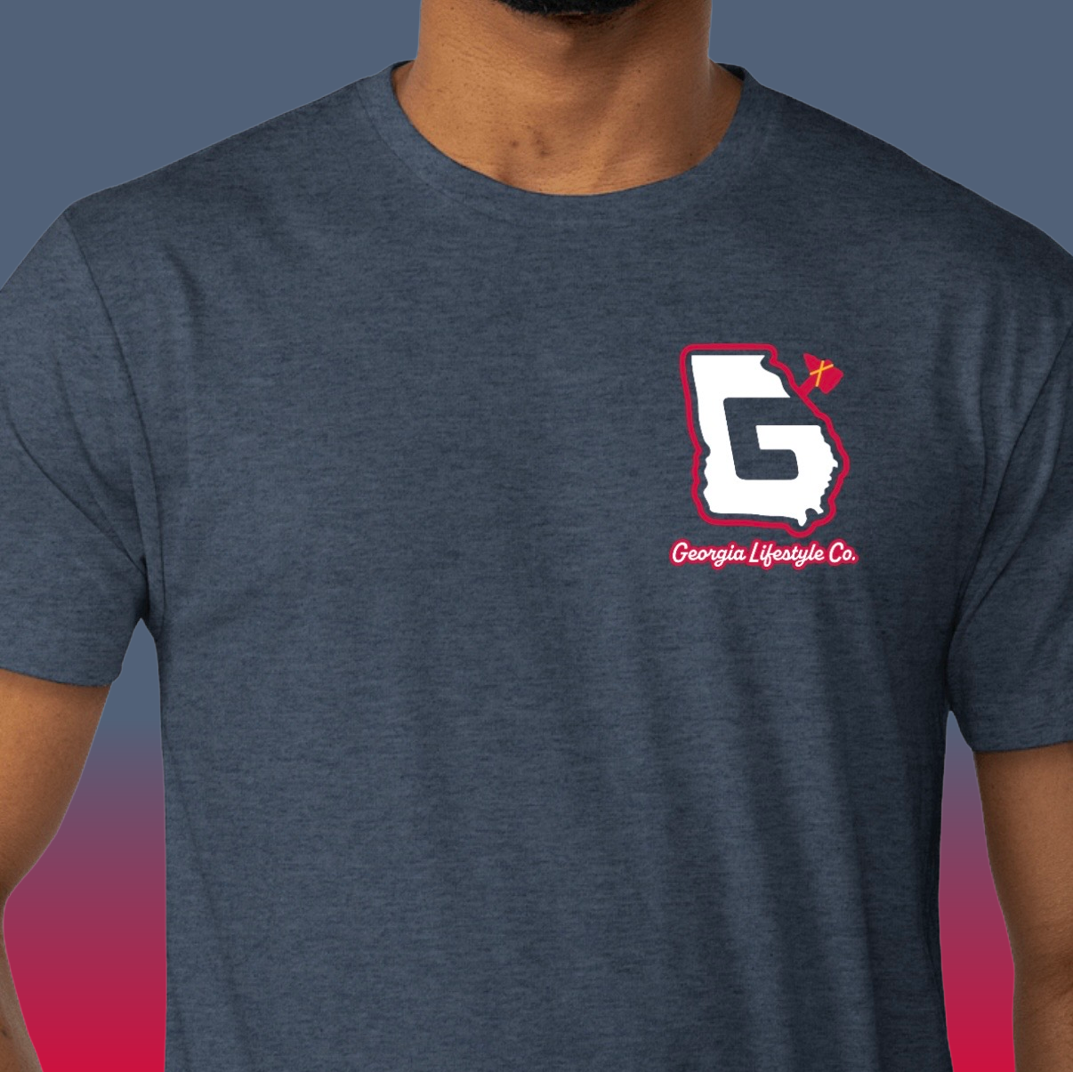 Midnight Navy/White/Red